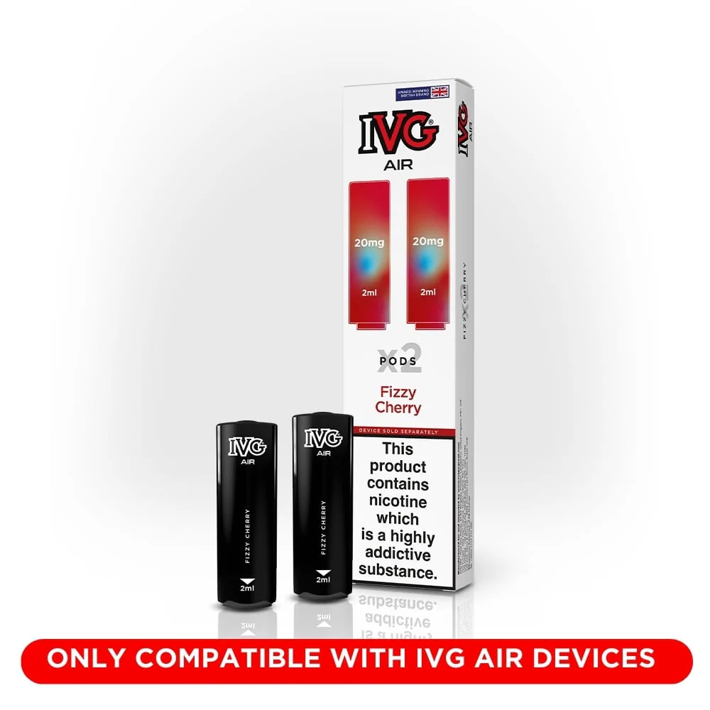 IVG Air Pods Fizzy Cherry