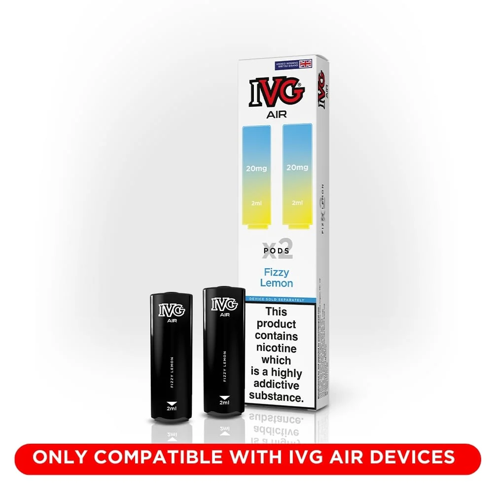 IVG Air Pods Fizzy Lemon