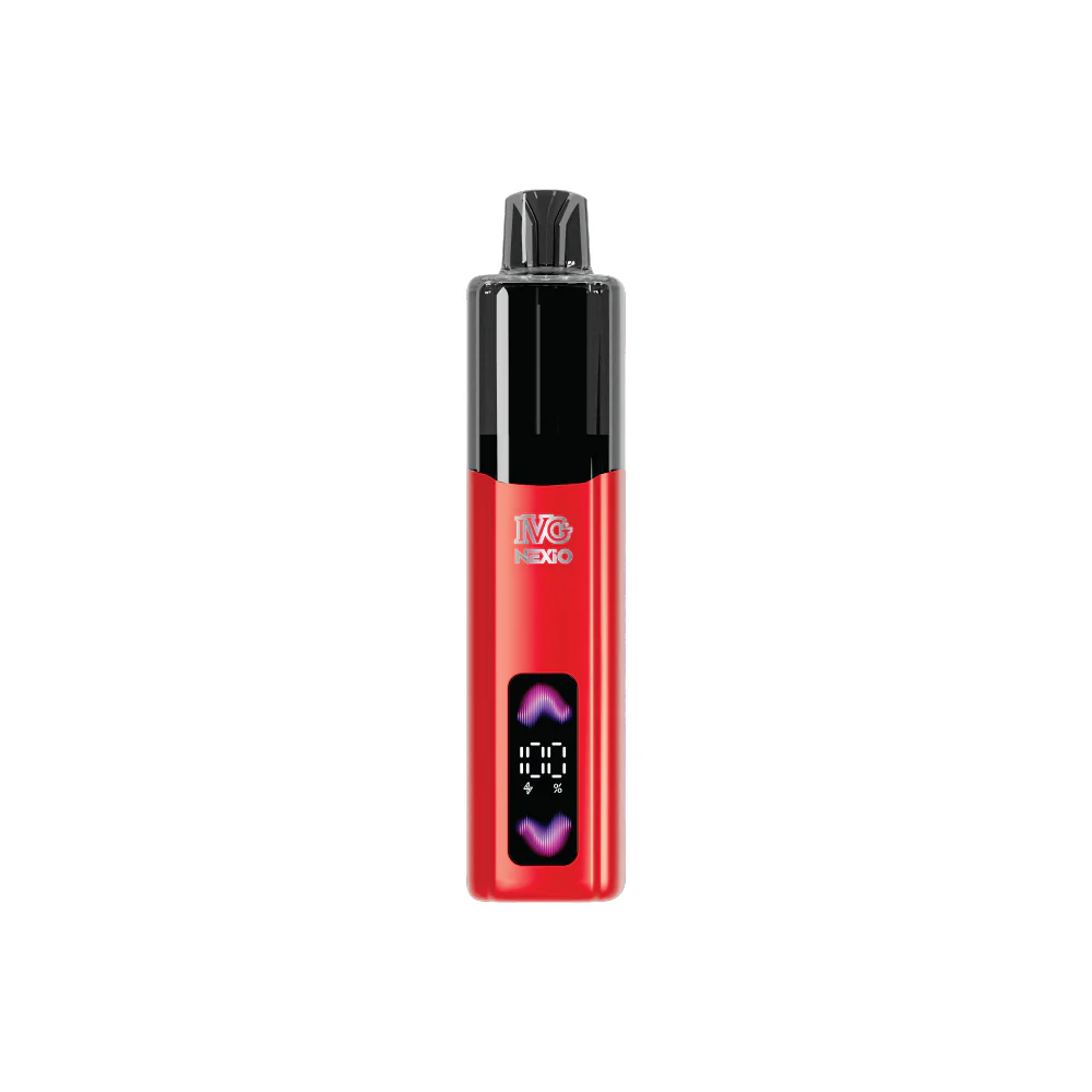 IVG NEXiO Red Sour Raspberry Vape Kit - Image 2