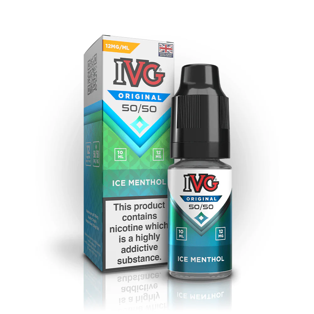 IVG Original 50/50 Ice Menthol E-Liquid - Image 3