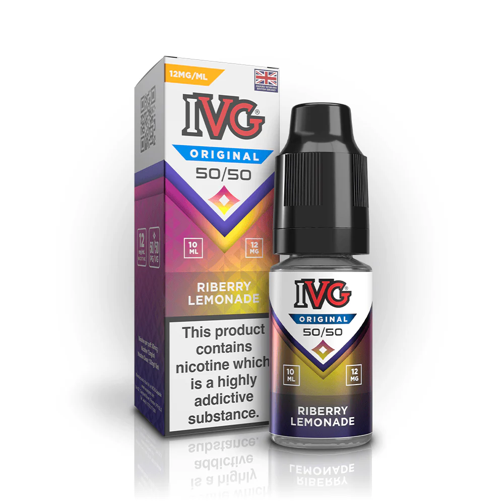 IVG Original 50/50 Riberry Lemonade E-Liquid - Image 3