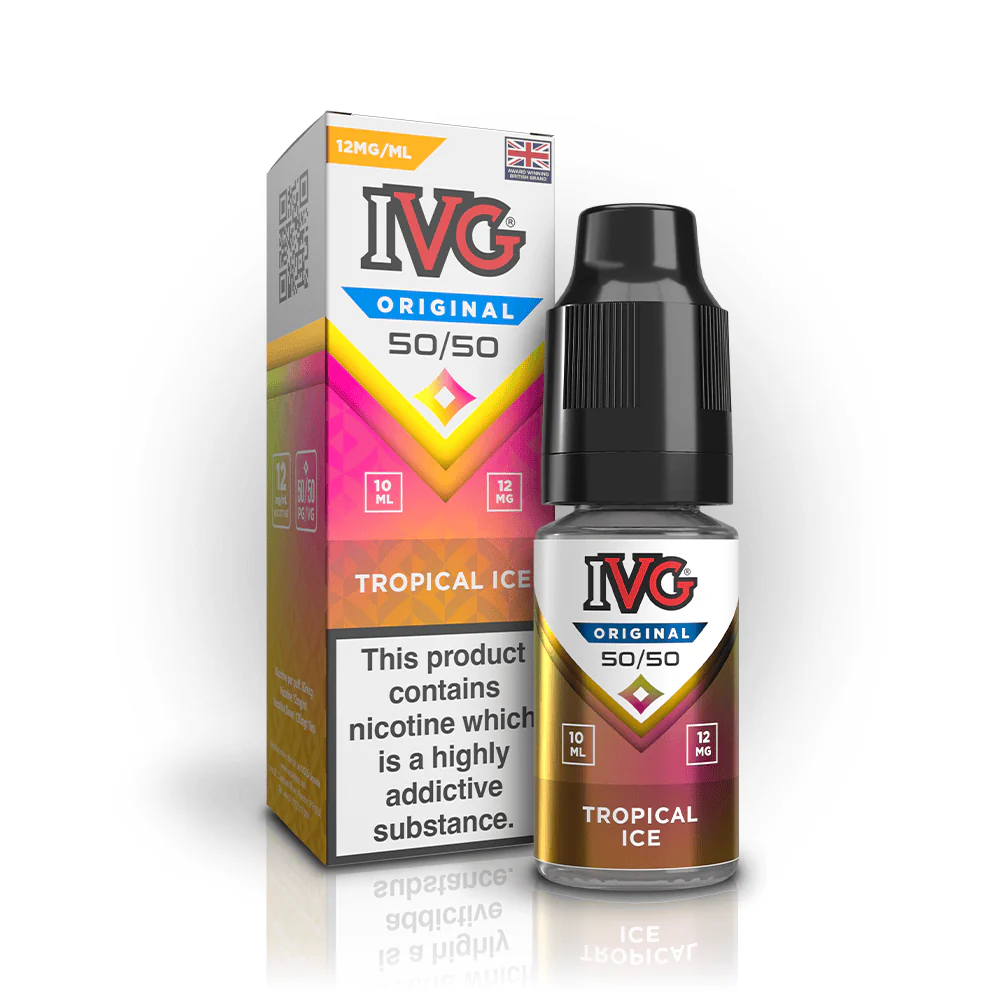 IVG Original 50/50 Tropical Ice E-Liquid - Image 3