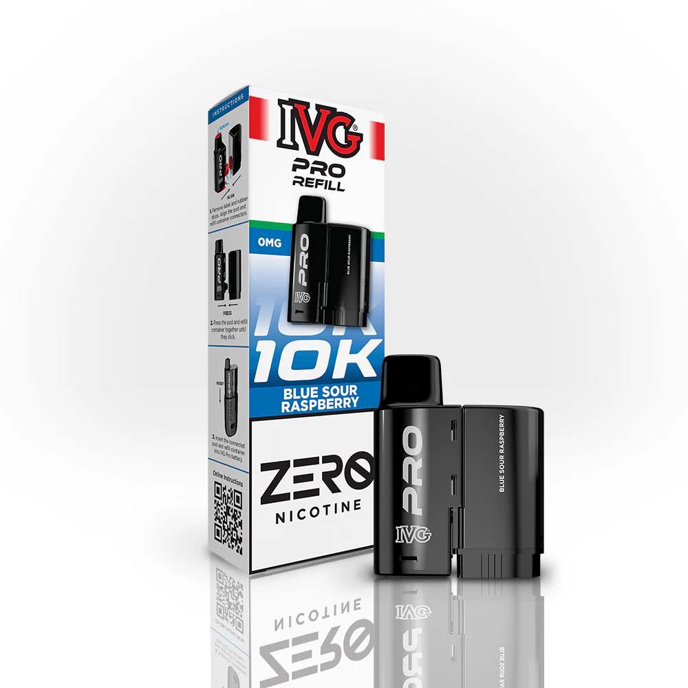 IVG PRO Blue Sour Raspberry Refill Pod - Image 3