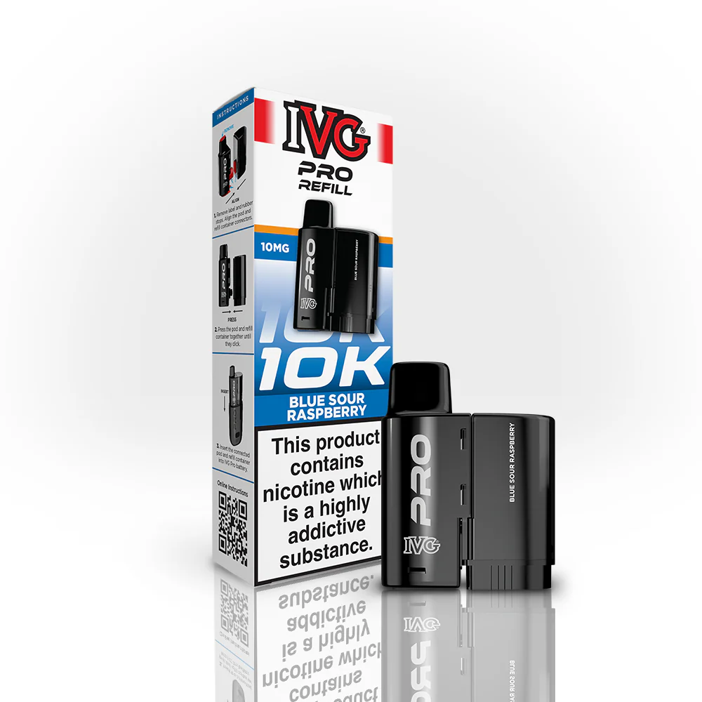 IVG PRO Blue Sour Raspberry Refill Pod - Image 4
