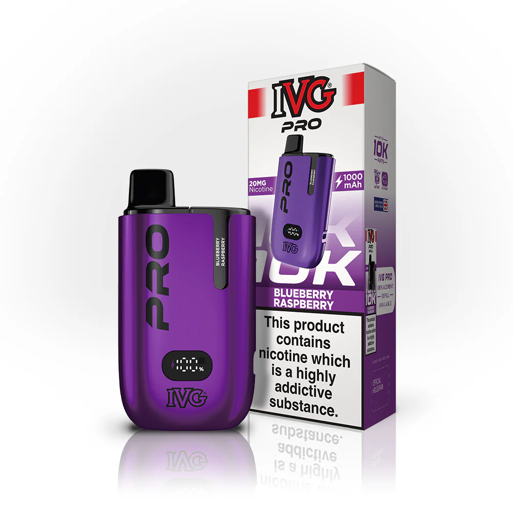 IVG PRO Blueberry Raspberry Vape Kit