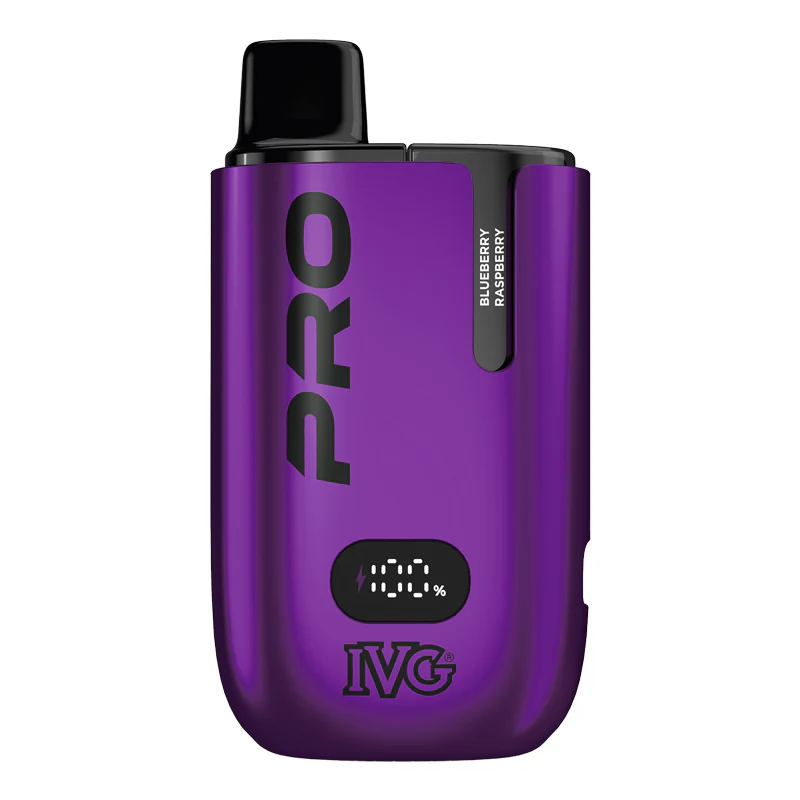 IVG PRO Blueberry Raspberry Vape Kit - Image 2