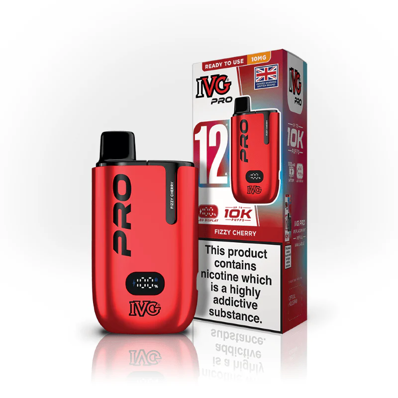 IVG PRO Fizzy Cherry Vape Kit - Image 4