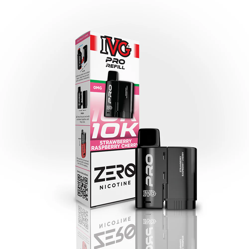 IVG PRO Strawberry Raspberry Cherry Refill Pod - Image 3