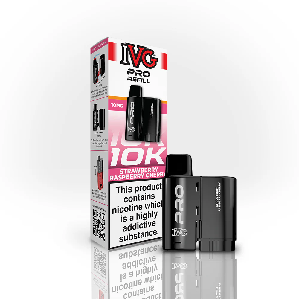 IVG PRO Strawberry Raspberry Cherry Refill Pod - Image 4