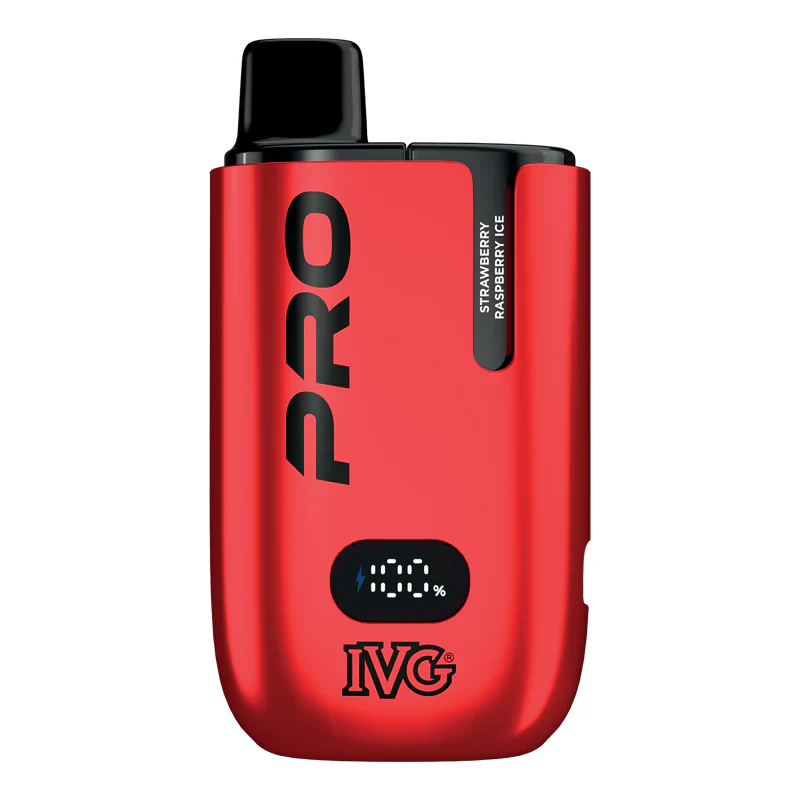 IVG PRO Strawberry Raspberry Ice Vape Kit - Image 2