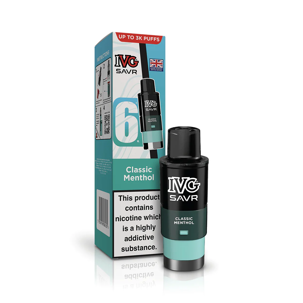 IVG SAVR Classic Menthol Refill Pod