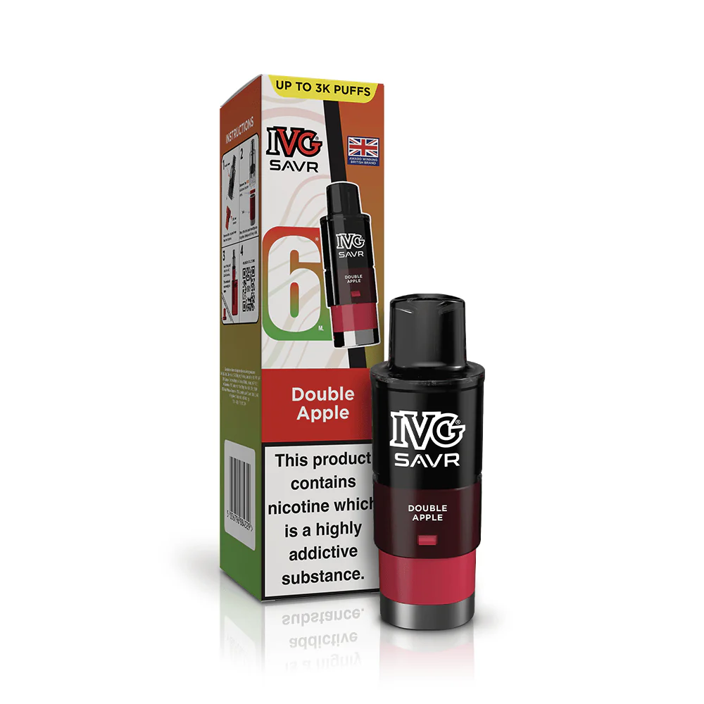 IVG SAVR Double Apple Refill Pod