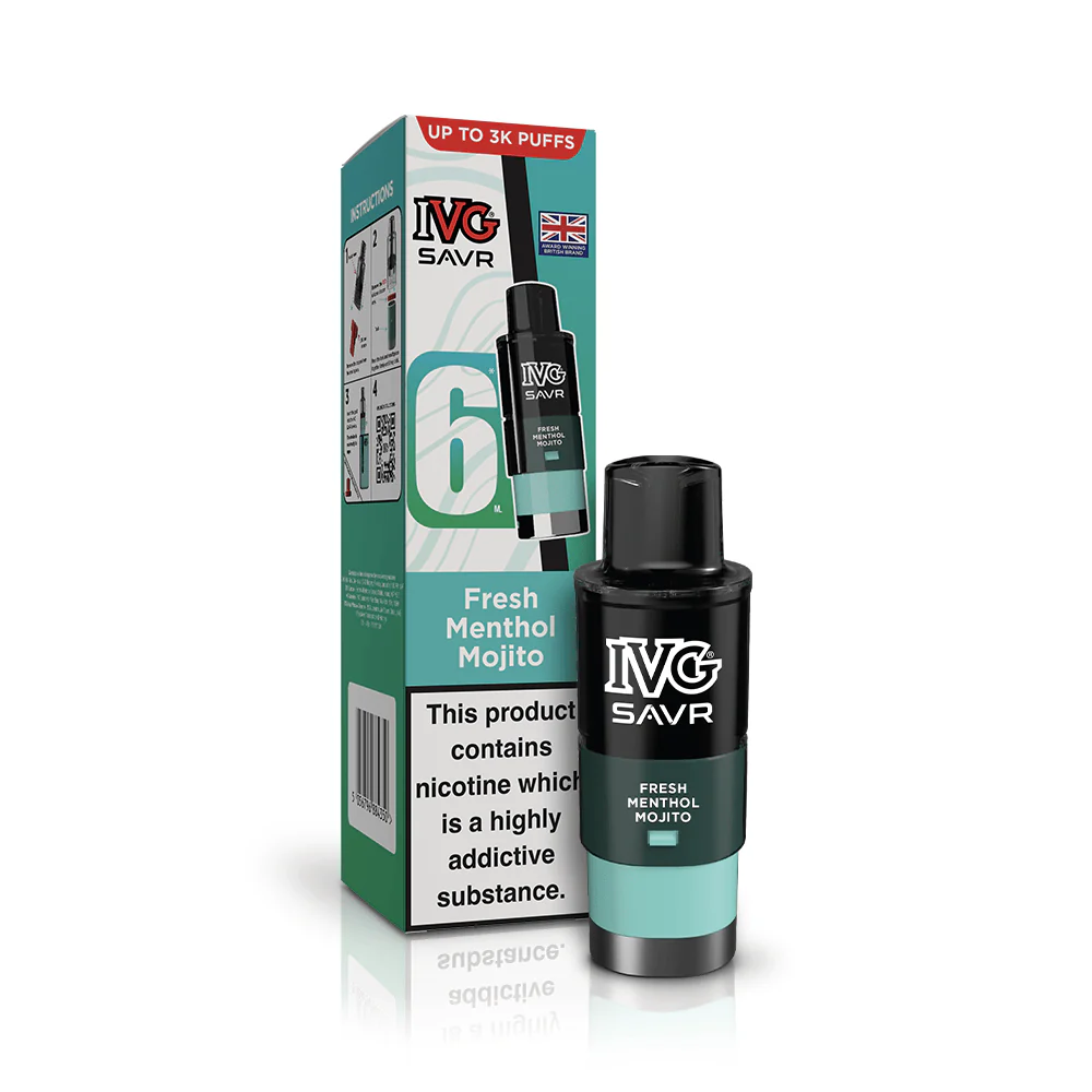 IVG SAVR Fresh Menthol Mojito Refill Pod