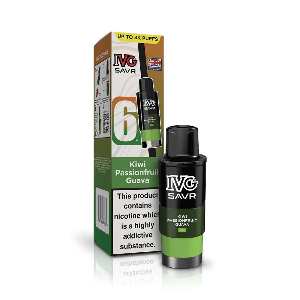 IVG SAVR Kiwi Passionfruit Guava Refill Pod