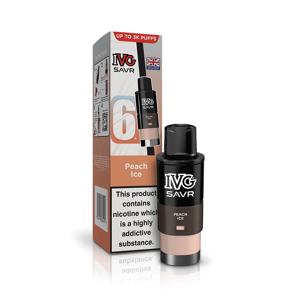 IVG SAVR Peach Ice Refill Pod