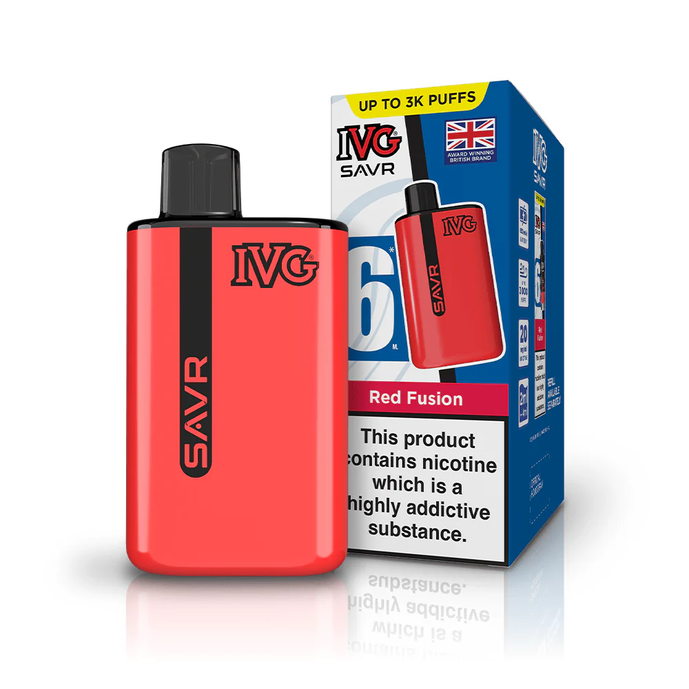IVG SAVR Red Fusion Vape Kit