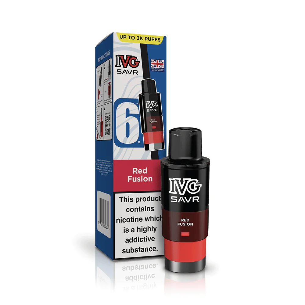 IVG SAVR Red Fusion Refill Pod